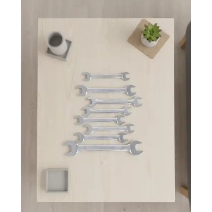 AsilTech Uzun Ömürlü Kombine Anahtar Seti 8 Parça