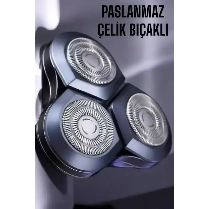 AsilTech Uzun Ömürlü Taşınabilir Profesyonel Tıraş Makine