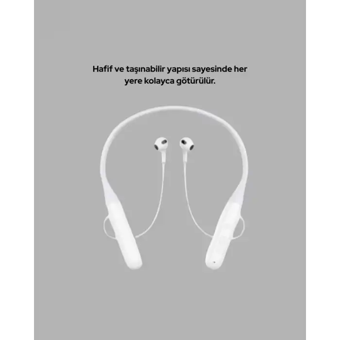 AsilTech Uzun Süre Dayanıklı Manyetik Başlıklı Bluetooth Kulaklık