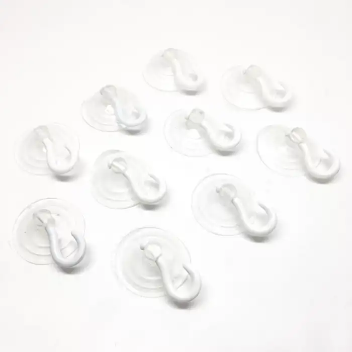 AsilTech Vantuz Öpücük Askılı Büyük 10lu 4cm