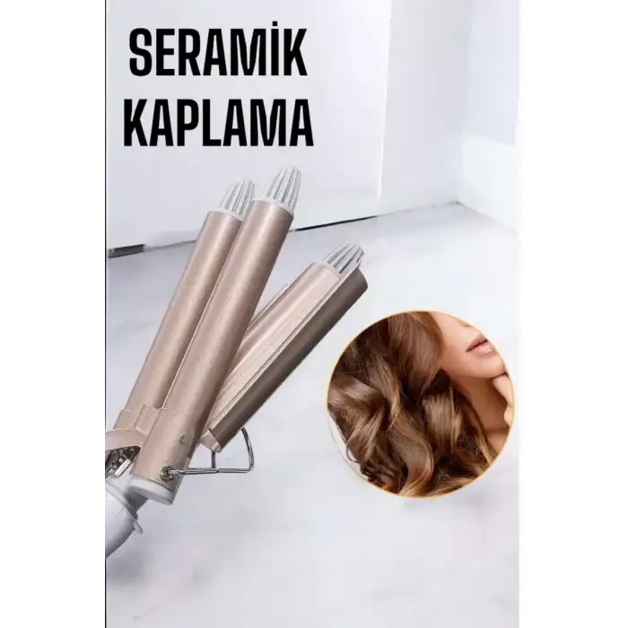 AsilTech Wag Maşa Yüksek Isı Ayarlı Su Dalga Maşası