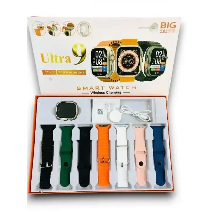 AsilTech WATCH9 7 KORDONLU AKILLI SAAT