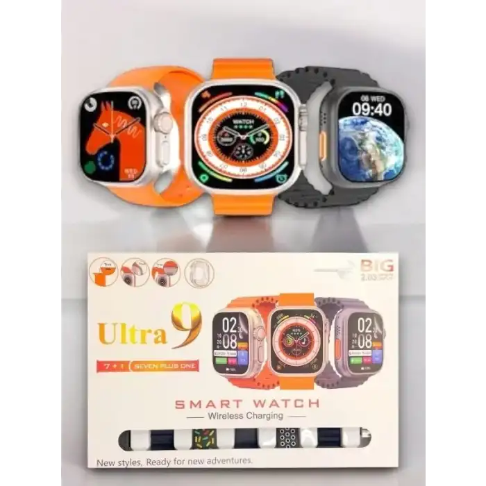 AsilTech WATCH9 7 KORDONLU AKILLI SAAT