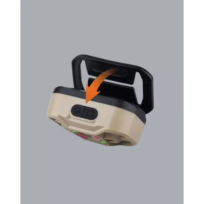 AsilTech Wave Sensörlü LED Kafa Lambası Şarjlı Ayarlanabilir Işık