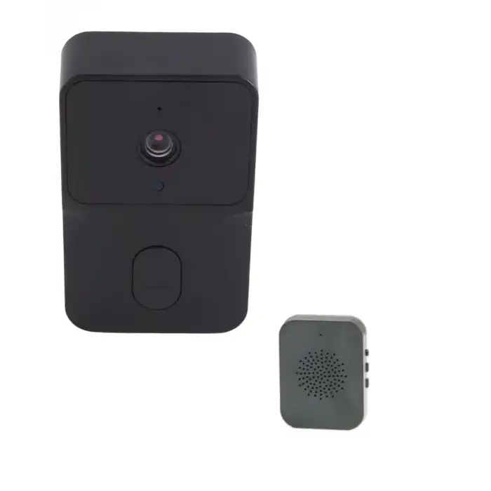 AsilTech WiFi Akıllı Kapı Zili 85 Derece Geniş Açı Android iOS Uyumlu