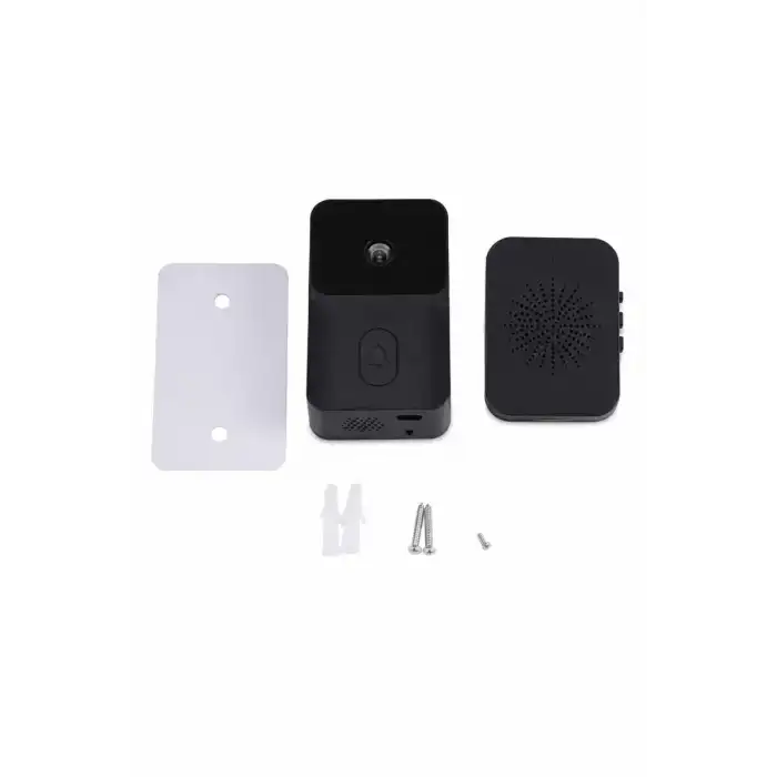 AsilTech WiFi Akıllı Kapı Zili 85 Derece Geniş Açı Android iOS Uyumlu Yeni Nesil