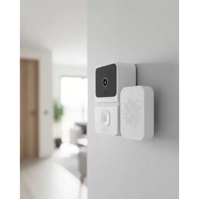 AsilTech WiFi Akıllı Kapı Zili Kamera Gece Görüşlü Çift Yönlü Sesli