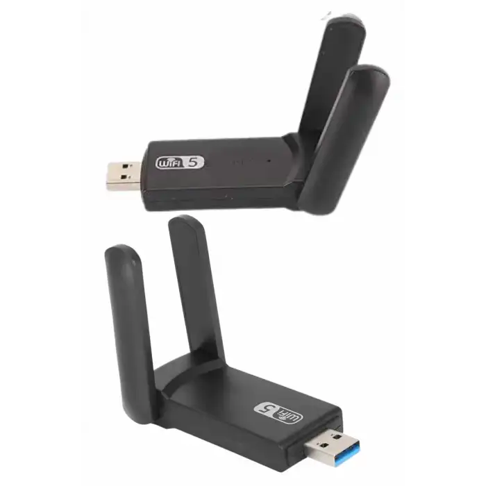 AsilTech Wifi Alıcı Dual Band Usb 3.0 Adaptör Kablosuz Windows 7/8/10/11