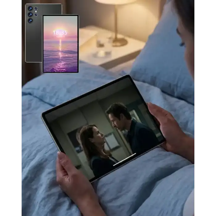 AsilTech WiFi Destekli Android Tablet 10.1 İnç Geniş Ekran Tablet Seti
