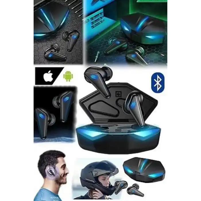 AsilTech Wireless Gaming Kulaklık Mikrofonlu Bluetooth Oyuncu Kulaklığı