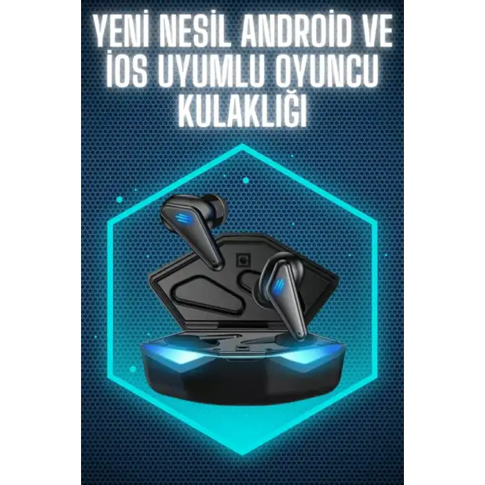 AsilTech Wireless Kulaklık Mikrofonlu Bluetooth Oyuncu Kulaklığı