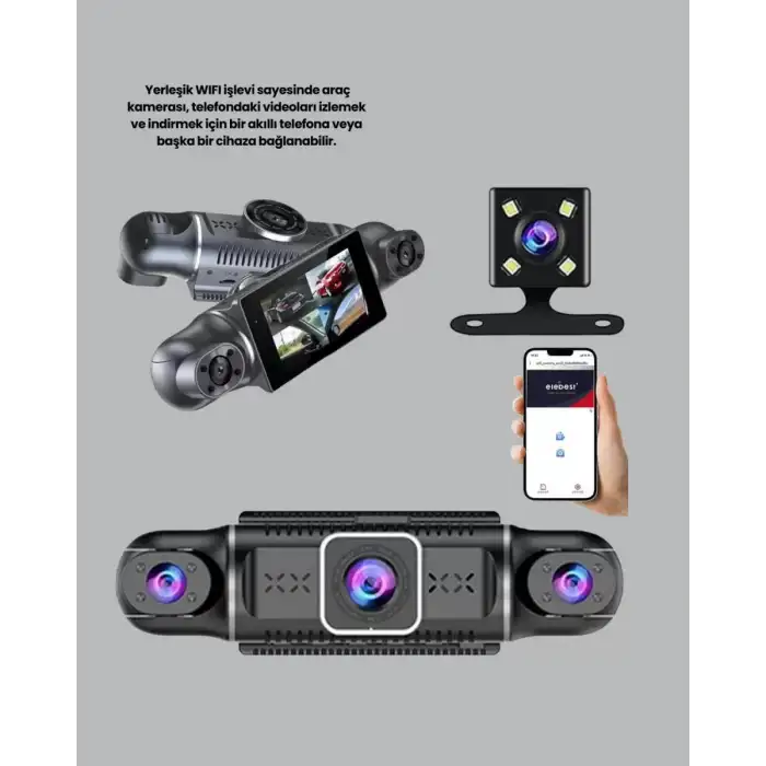 AsilTech Y10 Araç İçi Kamera