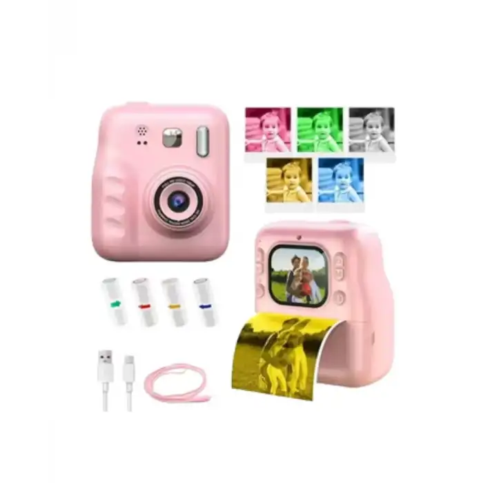 AsilTech Y300H PRİNTER KAMERA PEMBE