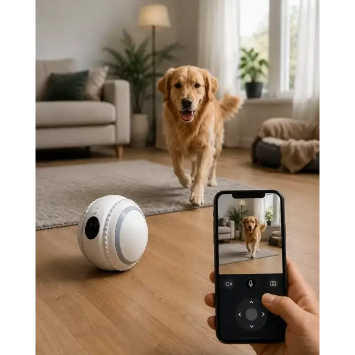 AsilTech Yapay Zekalı Akıllı Takip Kamerası WiFi Bebek ve Evcil Hayvan İzleme