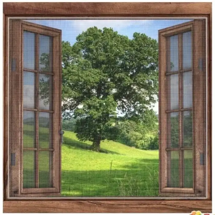 AsilTech Yapışkanlı Çift Kanat Sineklik