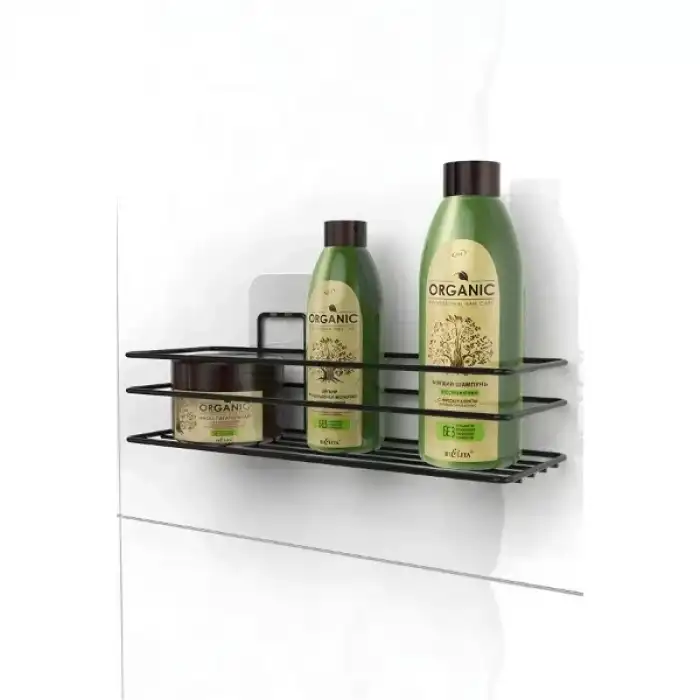 AsilTech Yapışkanlı Duş ve Banyo Rafı