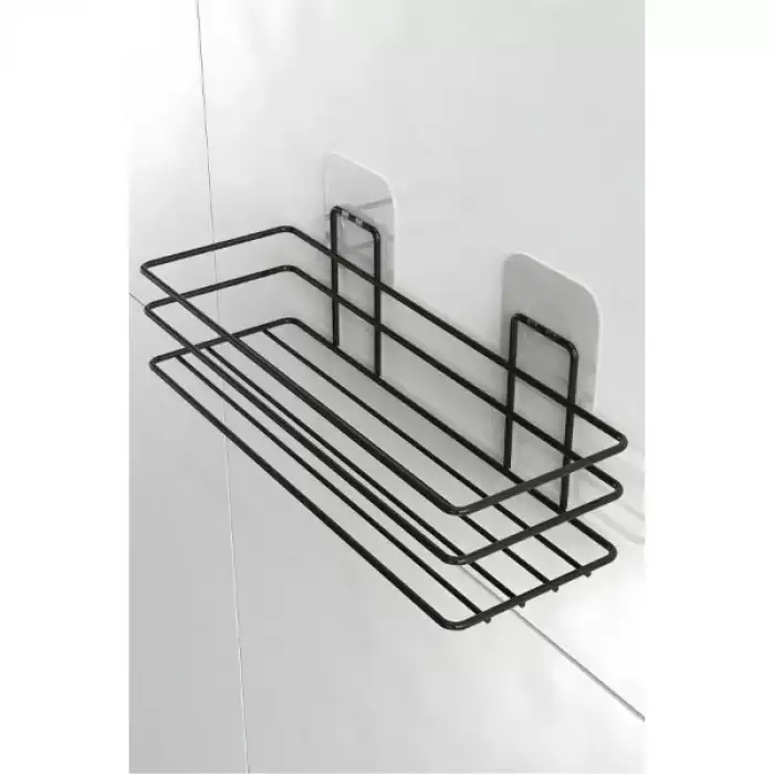 AsilTech Yapışkanlı Duş ve Banyo Rafı