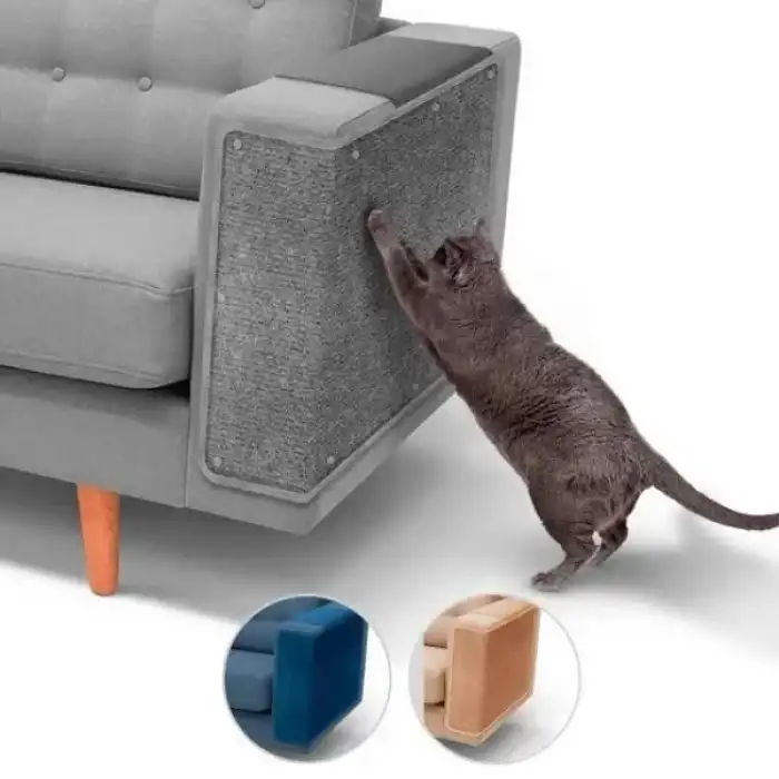 AsilTech Yapıştırılabilir Kedi Tırmalama Matı