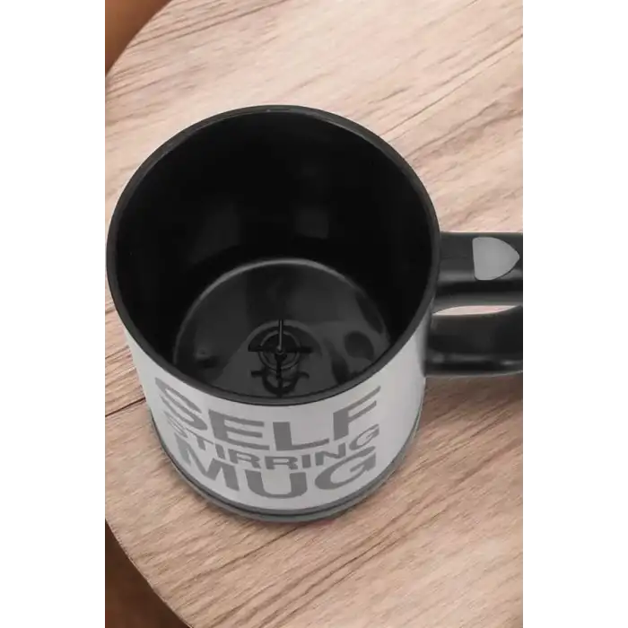 AsilTech Yazılı Mug Kupa Karıştırıcı Özelliği Ve Paslanmaz Çelik