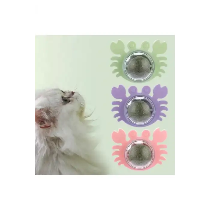 AsilTech Yengeç Kedi Otu Oyun Topu