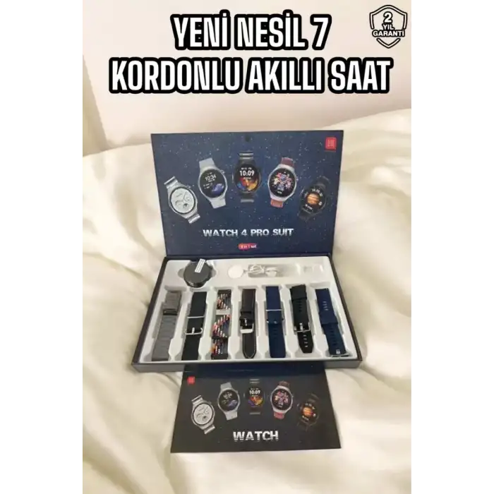 AsilTech Yeni Nesil Akıllı Saat 2024 Model Uyku ve Sağlık Takibi Bluetooth Bağlantılı