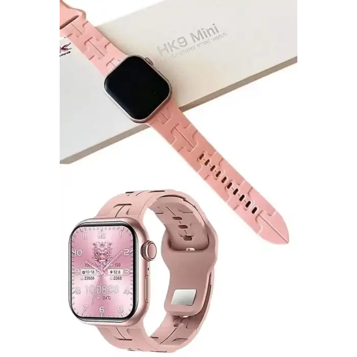 AsilTech Yeni Nesil Akıllı Saat Amoled Ekran Yüksek Çözünürlüklü 41 mm Kasa