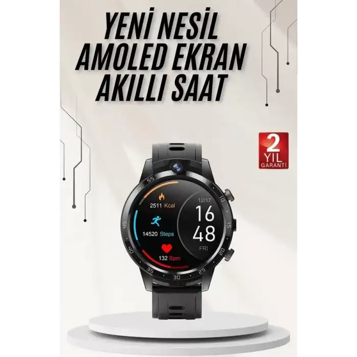 AsilTech Yeni Nesil Akıllı Saat Arama Cevaplayan Uzun Pil Ömrü Müzik Dinleme