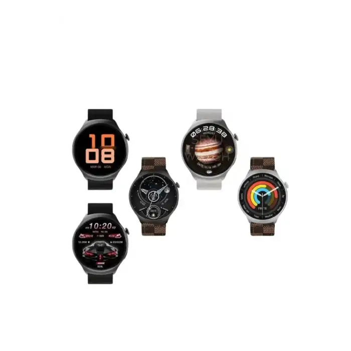 AsilTech Yeni Nesil Akıllı Saat Çağrı Cevaplayabilen Plastik 47 Mm Uyumlu Kordon