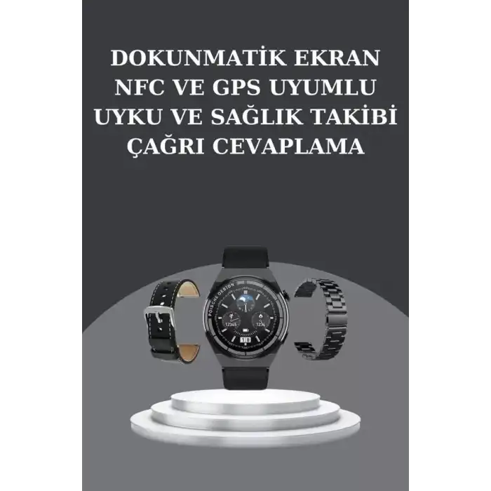 AsilTech Yeni Nesil Akıllı Saat Ve Bluetooth Kulaklık Titreşim Bildirimleri Uyku Takibi