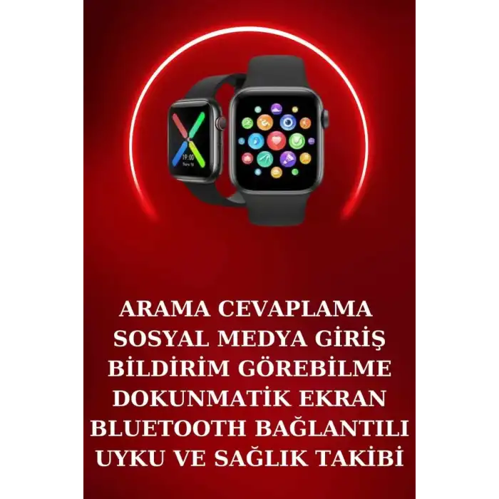 AsilTech Yeni Nesil Akıllı Saat ve Ucuz Kaliteli Bluetooth Kablosuz Kulaklık Amoled Ekran
