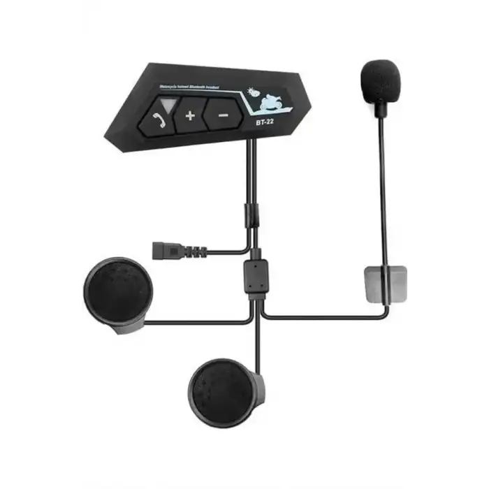 AsilTech Yeni Nesil Dinleme Ve Konuşma Özellikli Intercom Kask Kulaklığı 5.0 Bluetooth
