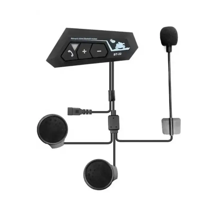 AsilTech Yeni Nesil Dinleme Ve Konuşma Özellikli Intercom Kask Kulaklığı 5.0 Bluetooth