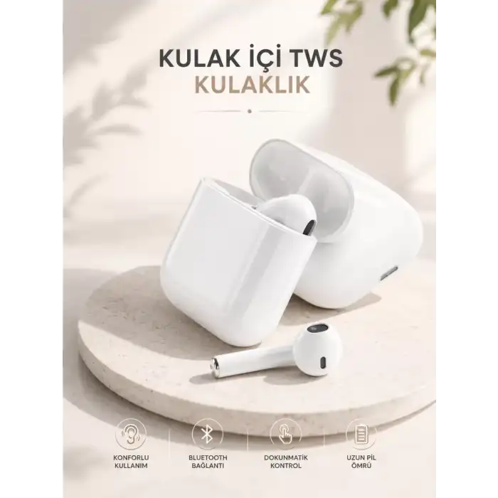 AsilTech Yeni Nesil HD Ses ve Dokunmatik Kontrol Akıllı ve Şık Bluetooth Kulaklık