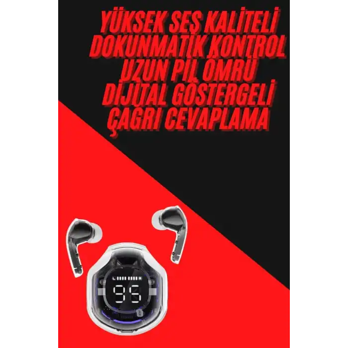 AsilTech Yeni Nesil Ultrapods Pro Bluetooth Kulaklık Extra Bass Yüksek Mikrofon Kalitesi
