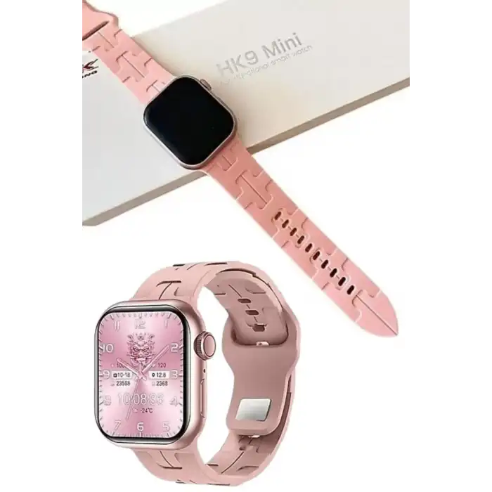 AsilTech Yeni Seri Akıllı Saat Amoled Ekran Yüksek Çözünürlüklü 41 mm Kasa