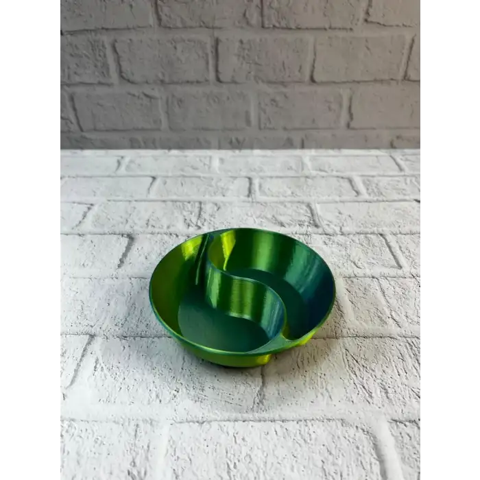 AsilTech Yeşil Çerezlik Kase Seti 4 Adet 3x12 cm