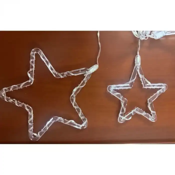 AsilTech Yıldız Perde Led 10 Saçaklı