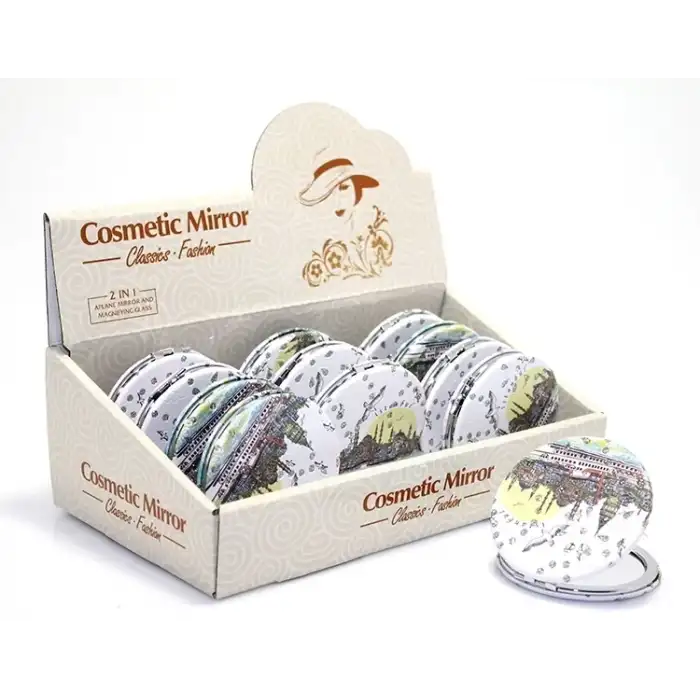 AsilTech Yöresel Taşlı El Aynası Model 2