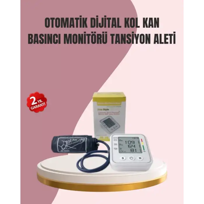 AsilTech Yüksek Hassasiyetli Dijital Tansiyon Ölçer