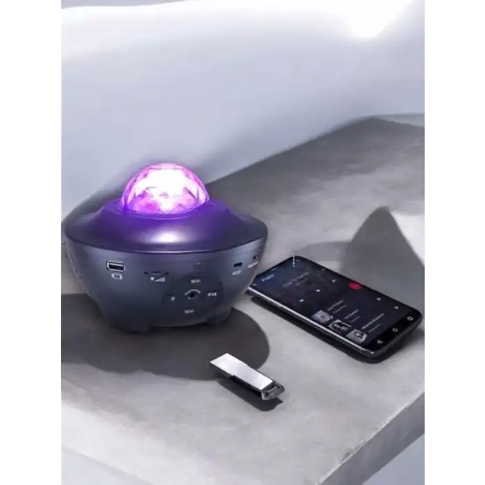 AsilTech YUMURTA GÖRÜNÜMLÜ YILDIZLI PROJEKSİYON