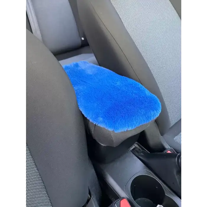 AsilTech Yumuşak Peluş Kol Dayama Kolçak Minderi Mavi
