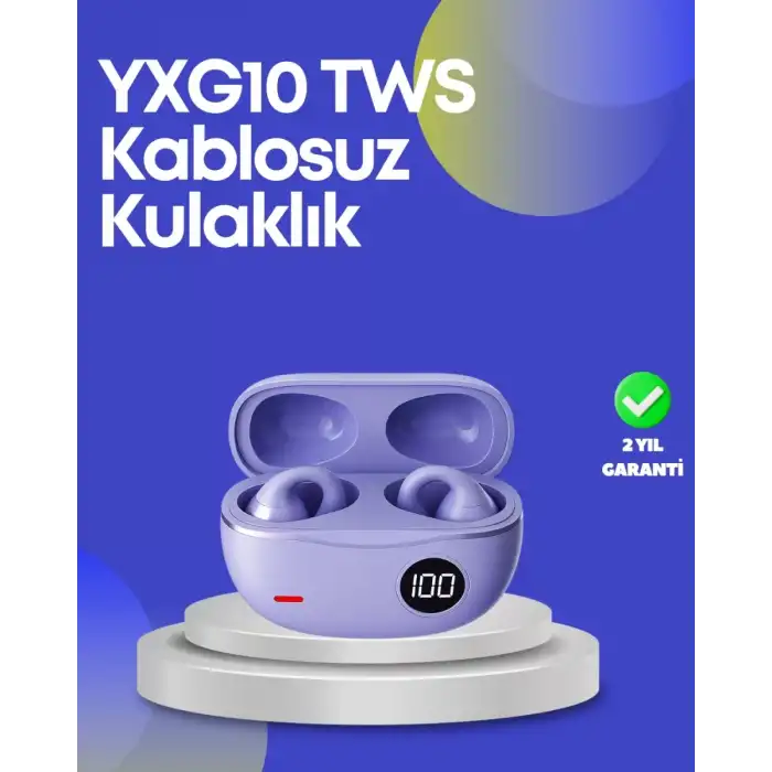 AsilTech YXG10 Bluetooth Kulaklık – Cilt Dostu, Uzun Pil, Çift Dil Destekli Akıllı Tasarım
