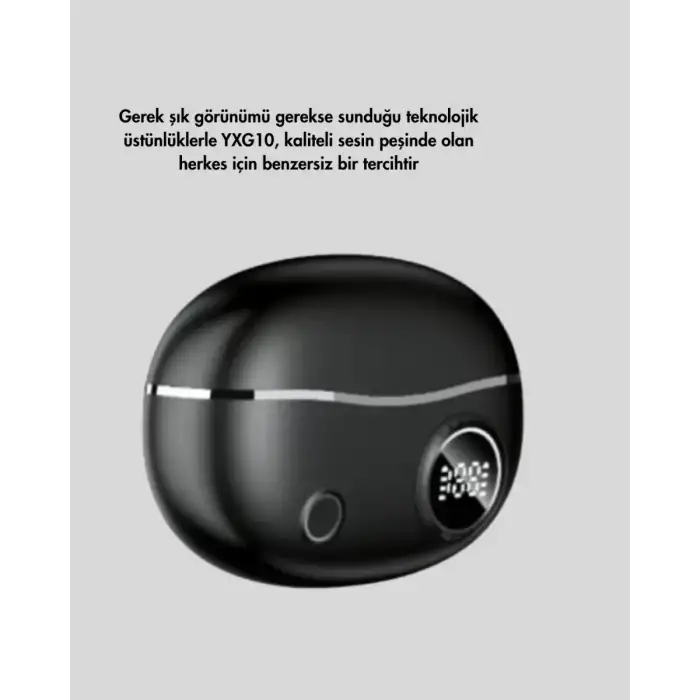 AsilTech YXG10 SİYAH BLUETOOTH KULAKLIK
