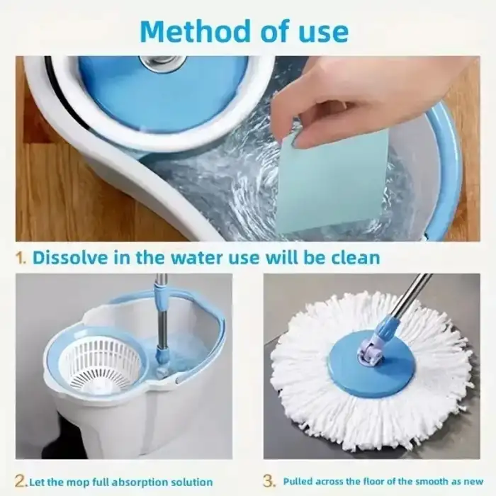 AsilTech Zemin Temizleme Ve Parlatma Tableti 20 Adet