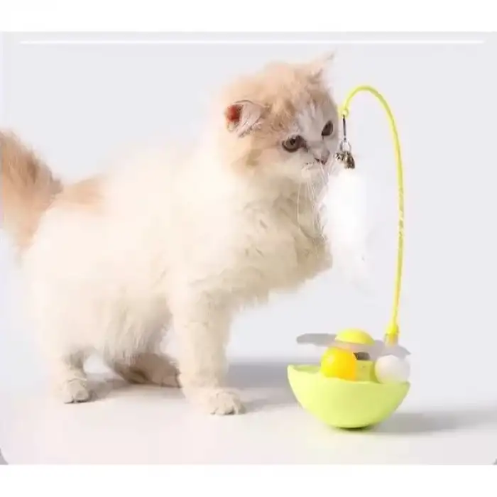 AsilTech Zilli Kedi Otlu Hacıyatmaz Oyuncağı