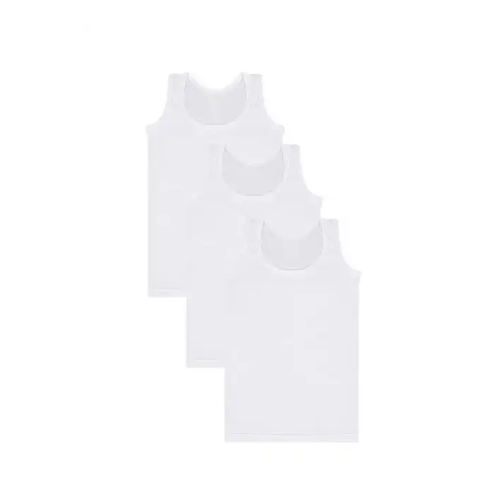 Erkek Çocuk 3lü Penye Atlet