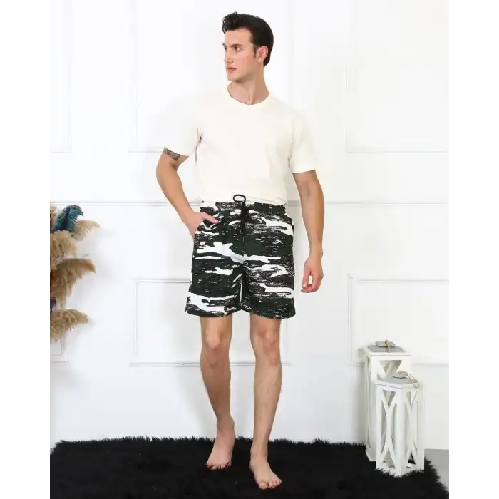 Erkek Lakost Siyah Şort