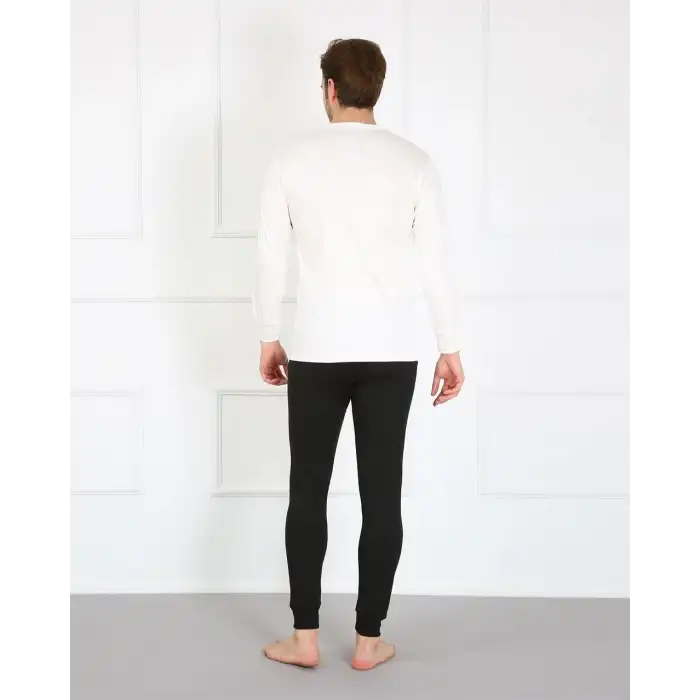 Erkek Pamuk Siyah Tek Alt İçlik