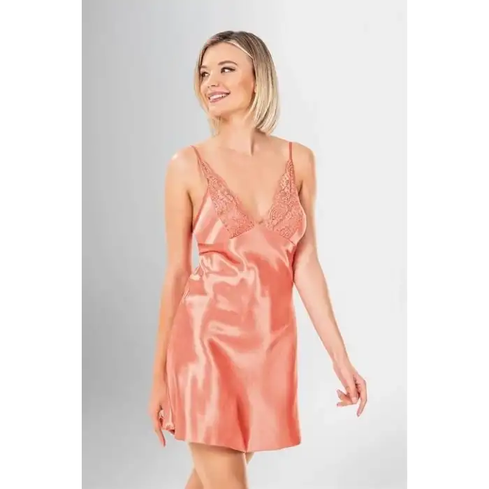 Giyim 2li Sabahlık Takımı Somon