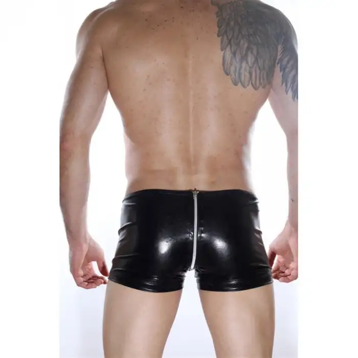 Giyim Arkası Fermuarlı Boxer